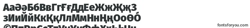 FirasansHeavy-fontti – uiguurien fontit
