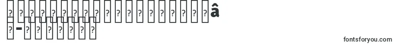 フォントFirasansHeavy – ヘブライ文字