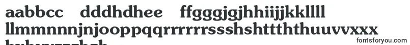 Czcionka AgpresquirecBold – czcionki n'yanja