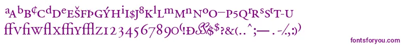 Garamondprossk Font – Purple Fonts