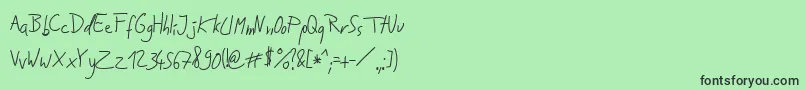 Más sobre la fuente JakobsHandwritingTtf fuente JakobsHandwritingTtf – Fuentes Negras Sobre Fondo Verde