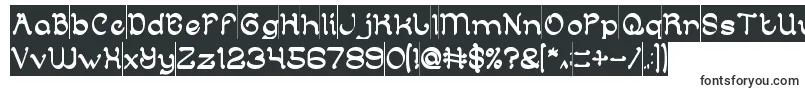 ArabianKnightInverse-fontti – OTF-fontit