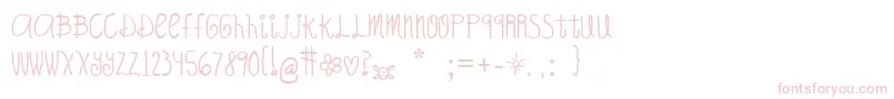 OhHelloCandy Font – Pink Fonts