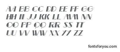 Review of the MarqueemieuxItalic Font
