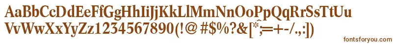 C791RomanBold Font – Brown Fonts