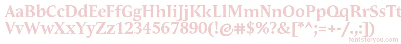 フォントAndulkaTextProBold – ピンクのフォント