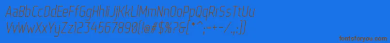 Más sobre la fuente WebServeroffItalic fuente WebServeroffItalic – Fuentes Marrones Sobre Fondo Azul