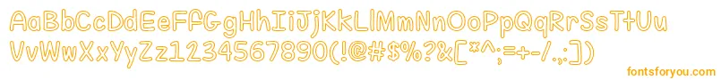 FillMeWithColorOtf Font – Orange Fonts
