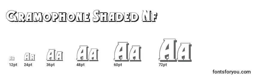 Gramophone Shaded Nf Font Sizes