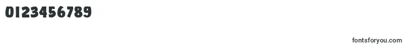 Churchwardbrudreg Font – Fonts for Numbers and Digits
