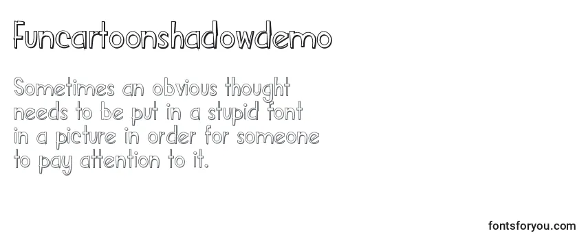 Funcartoonshadowdemo Font