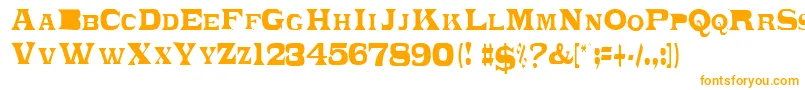 PonchoviaRegular Font – Orange Fonts