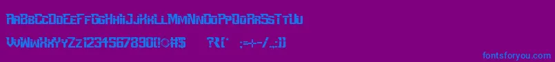 Подробнее о шрифте PerfectDarkZero Шрифт PerfectDarkZero – синие шрифты на фиолетовом фоне