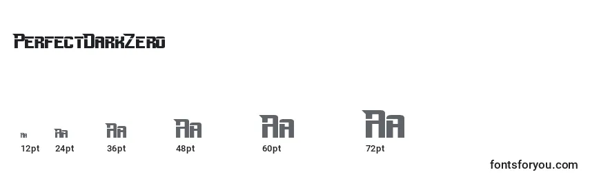 PerfectDarkZero Font Sizes