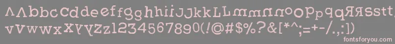 Подробнее о шрифте Weasterne Шрифт Weasterne – розовые шрифты на сером фоне