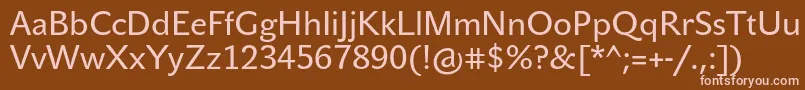 Más sobre la fuente JohnsansTextPro fuente JohnsansTextPro – Fuentes Rosadas Sobre Fondo Marrón