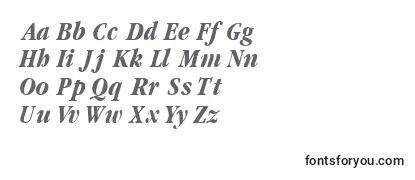 GaramondblackcondsskItalic-fontti