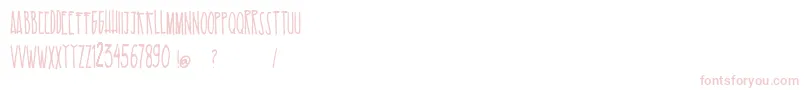 EsKelapaMuda Font – Pink Fonts on White Background
