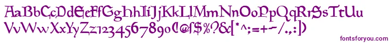 Goudymedieval ffy Font – Purple Fonts