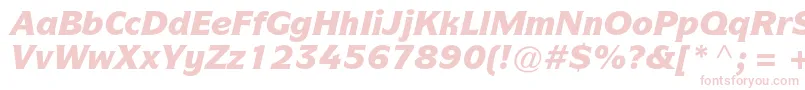 Fonte ItcsymbolstdBlackitalic – fontes cor-de-rosa