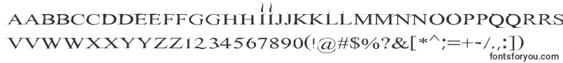 Hitman-fontti – rikkinäiset fontit