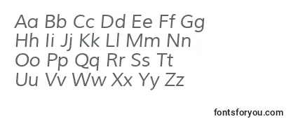 MuliItalic Font