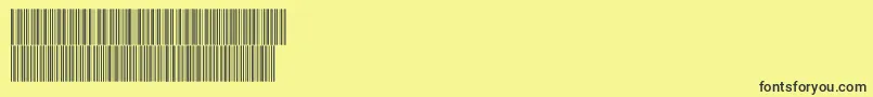 Fonte V300011 – fontes pretas em um fundo amarelo