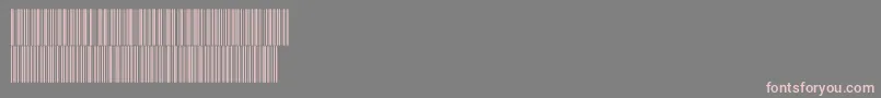 V300011 Font – Pink Fonts on Gray Background