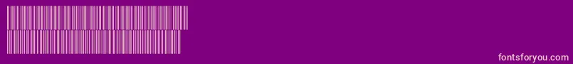 V300011 Font – Pink Fonts on Purple Background