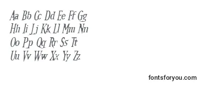 Schriftart Kallamaritalic