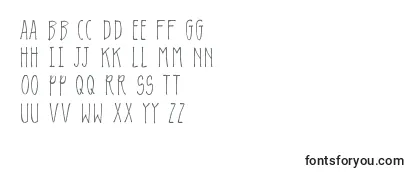 Обзор шрифта K26lavendulagray