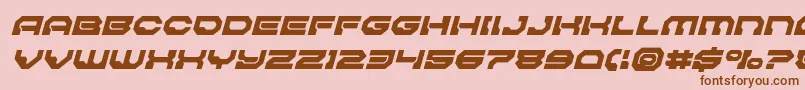 More about Pulsarclasssolidital Font Pulsarclasssolidital Font – Brown Fonts on Pink Background