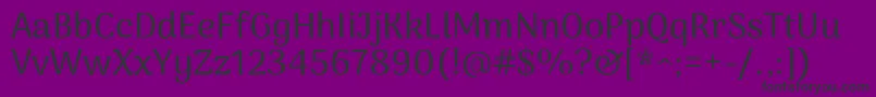 ArimamaduraiMedium Font – Black Fonts on Purple Background