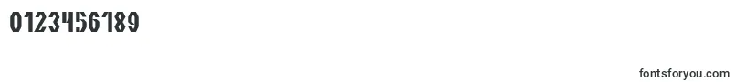 TheQuick-fontti – Fontit numeroille ja luvuille