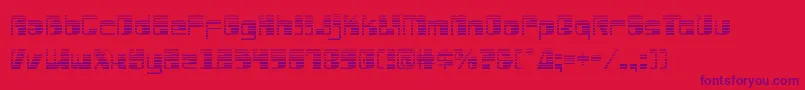 Drosselmeyergrad Font – Purple Fonts on Red Background