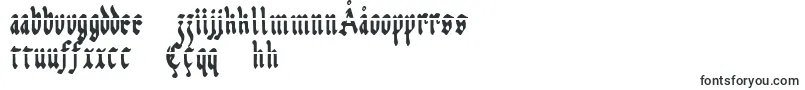 Шрифт Uberlav2c – узбекские шрифты