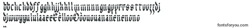 Uberlav2c-Schriftart – kreolische Schriften