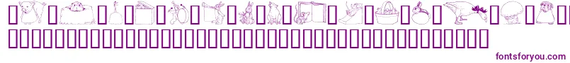 GeWhimsicalAnimalsI Font – Purple Fonts