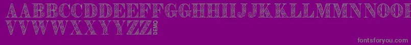 More about ZengoDemo Font ZengoDemo Font – Gray Fonts on Purple Background