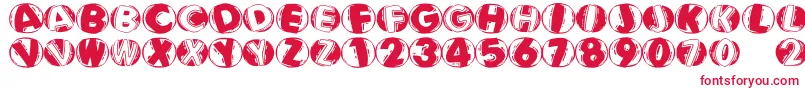 Linocapsbr Font – Red Fonts