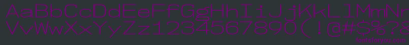 En savoir plus sur la police Nk57MonospaceExLt Police Nk57MonospaceExLt – polices violettes sur fond noir
