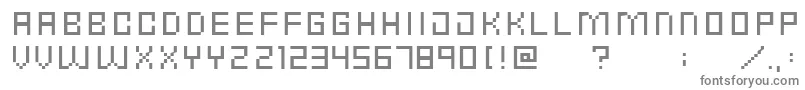 PunkRockFontCondensedThin Font – Gray Fonts