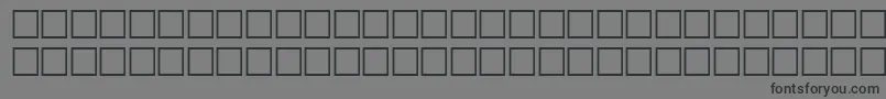 TalkRegular Font – Black Fonts on Gray Background