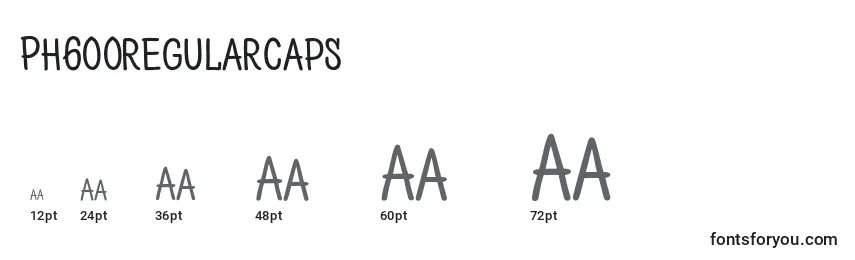 Ph600regularcaps Font Sizes