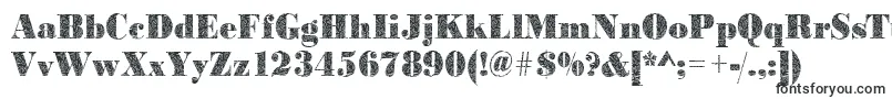Шрифт Bodonibrokenglass2Regular – шрифты с засечками