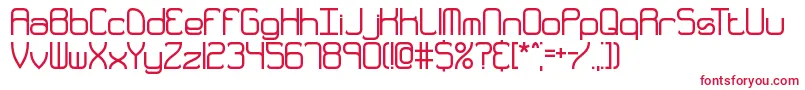 QuarterlyThickBrk Font – Red Fonts