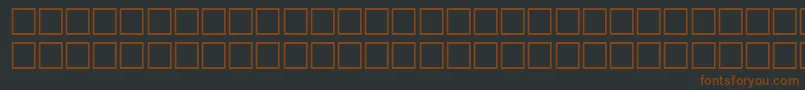Шрифт ArbNaskh – коричневые шрифты на чёрном фоне