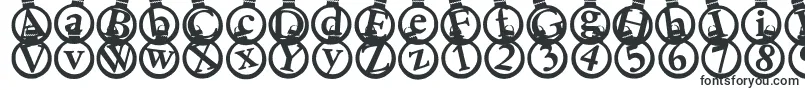 Шрифт Kerstkaarten – рождественские шрифты