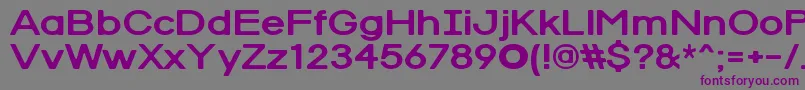 RedRabbit Font – Purple Fonts on Gray Background