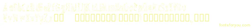 CrossedwiresCondensed Font – Yellow Fonts